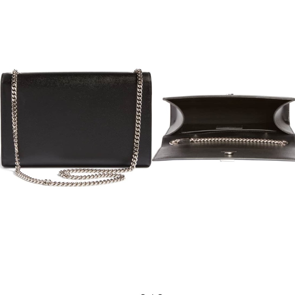 Authentic Large Kate Calfskin Leather Shoulder Ba - Picture 3 of 4